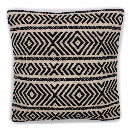 Funda de Cojín Clásico - Diseño Tribal 45x45 cm