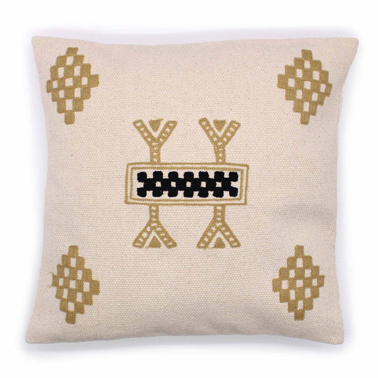 Funda de Cojín Clásico - Diseño Bereber 45x45 cm