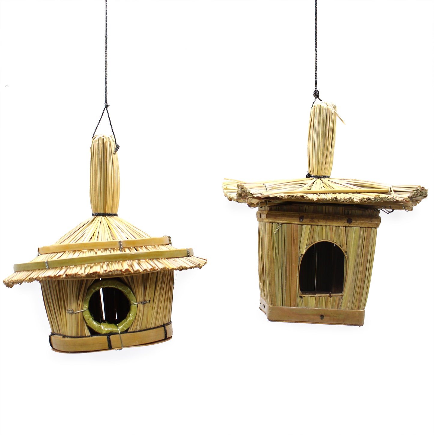 Caja Pequeña Redonda para Pájaros 17x17cm