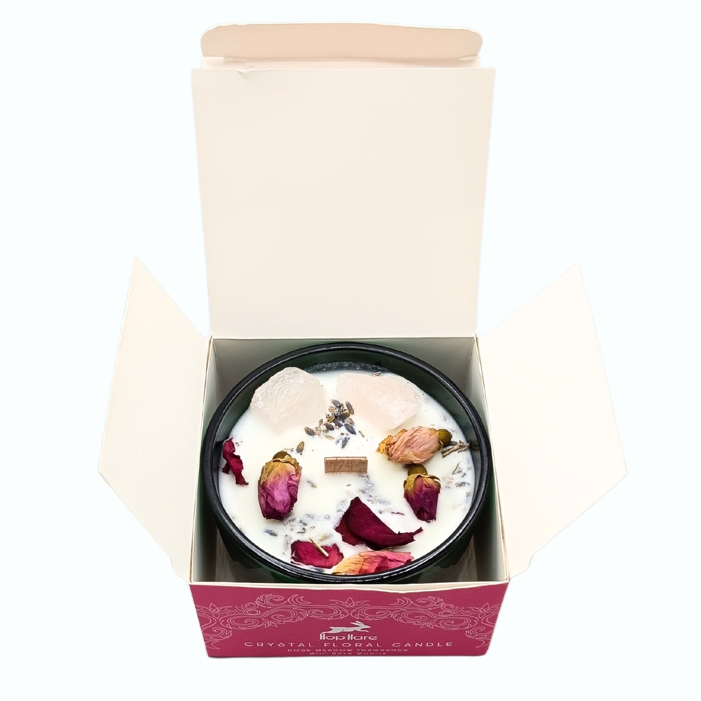 Vela Flor Mágica de Cristal Hop Hare – Los Amantes