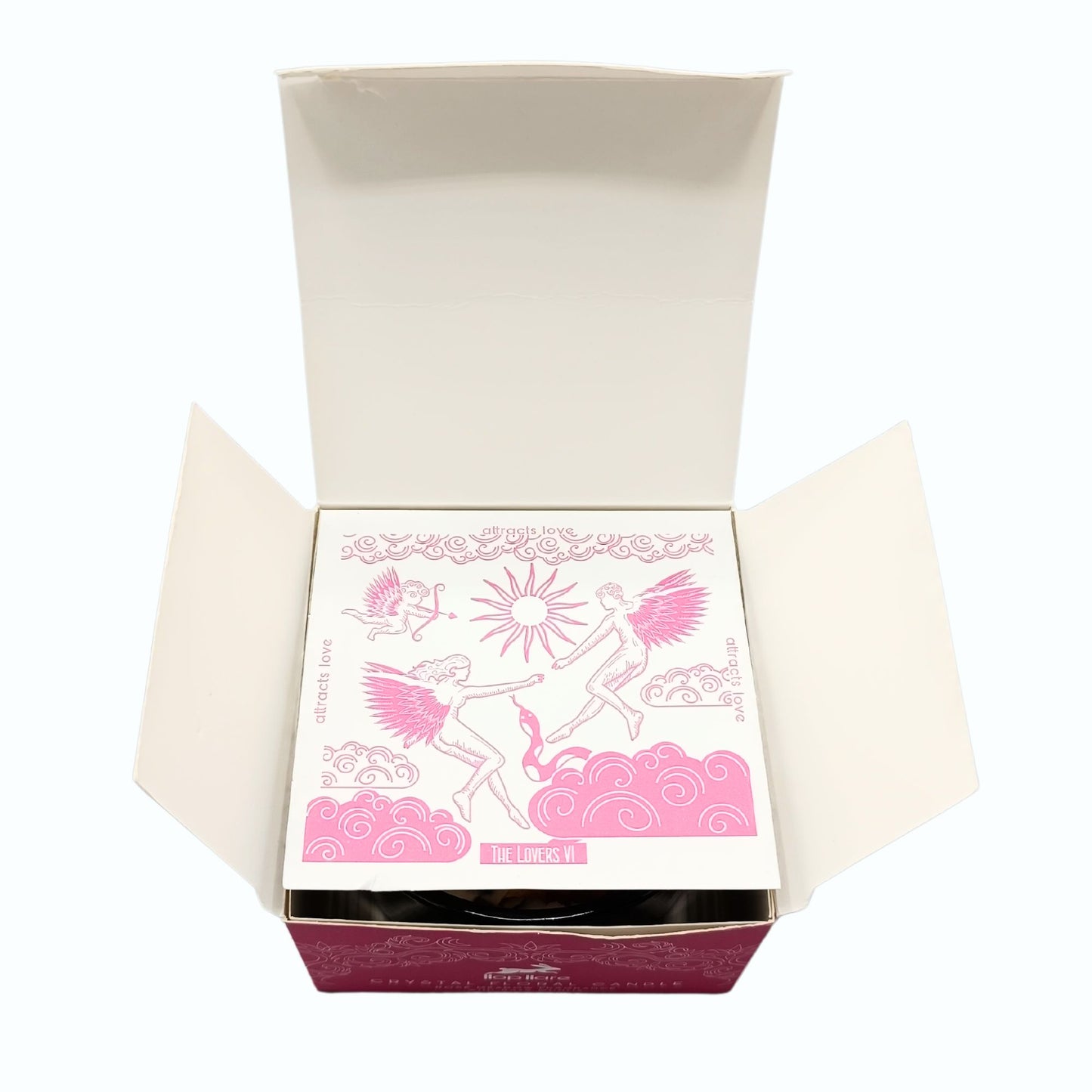 Vela Flor Mágica de Cristal Hop Hare – Los Amantes