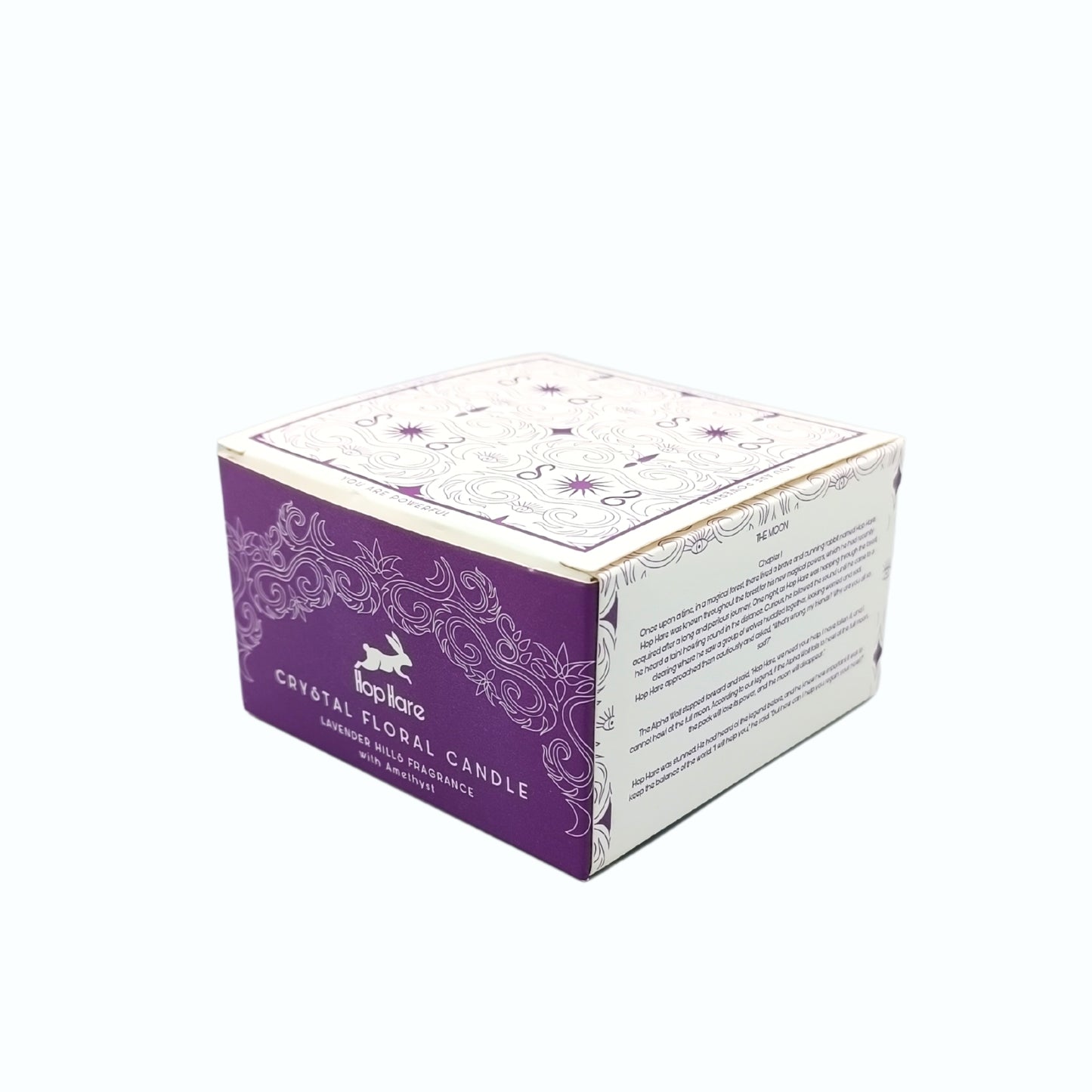Vela Flor Mágica de Cristal Hop Hare – Luna