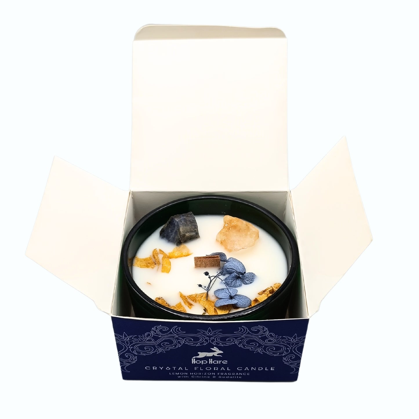 Vela Flor Mágica de Cristal Hop Hare – Sol