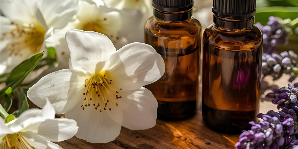 Aceites esenciales florales