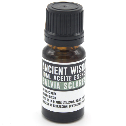 Aceite Esencial de Salvia Sclarea - 100% Puro (10ml)