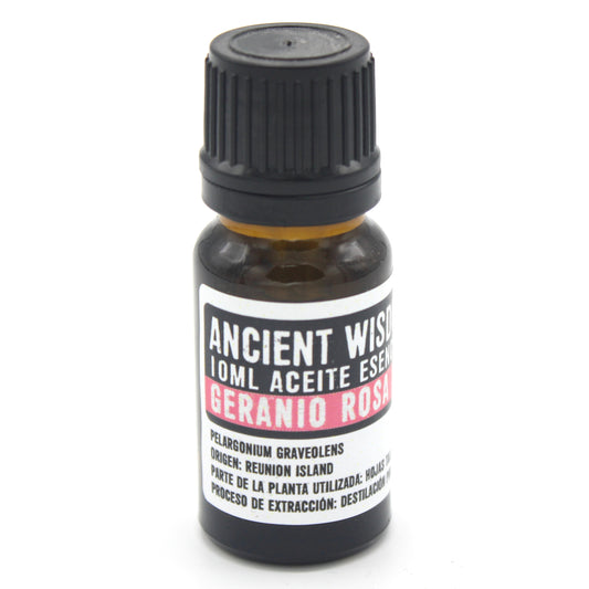 Aceite Esencial de Geranio 100% Puro - 10 ml