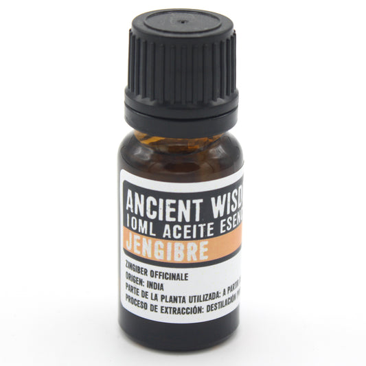 Aceite Esencial de Jengibre 10ml | Energía, Calma y Bienestar Natural