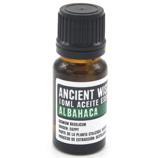 Aceite Esencial de Albahaca 10ml | Claridad Mental y Bienestar Respiratorio