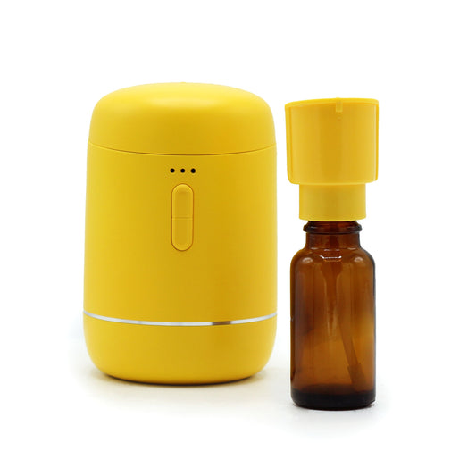 Nebulizador Simple de Aceite Esencial Sin Agua USB-C - Amarillo