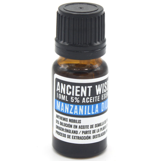 Aceite Esencial Camomila Diluido (5% en aceite de semilla de uva)